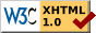 XHTML 1.0 Transitional